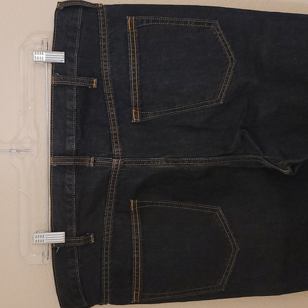 Old Navy dark blue denim bootcut jeans 40x32 brand new - Picture 7 of 7
